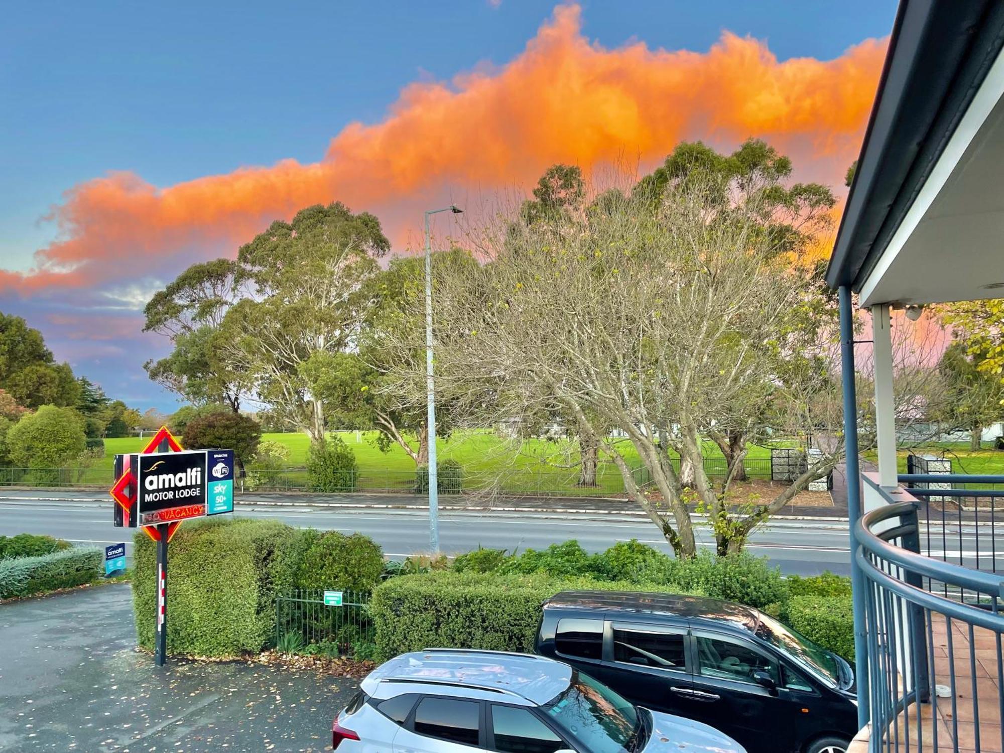Amalfi Motor alojamiento Christchurch Exterior foto
